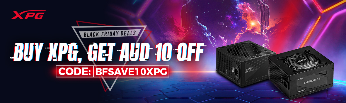 Use Coupon Code BFSAVE10XPG to Save $10 on Adata XPG PSUs, SSDs, Fans and More