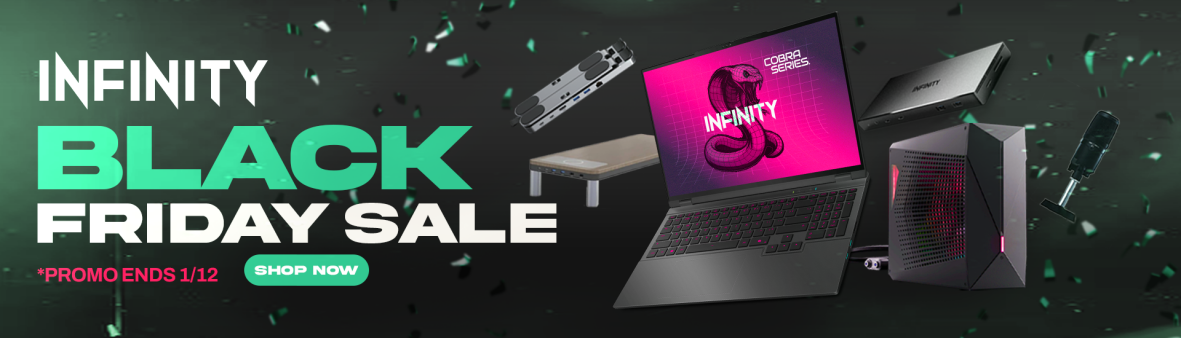 Infinity Black Friday Sale 2025 | Up to 30% Off Laptops & Laptop Accessories