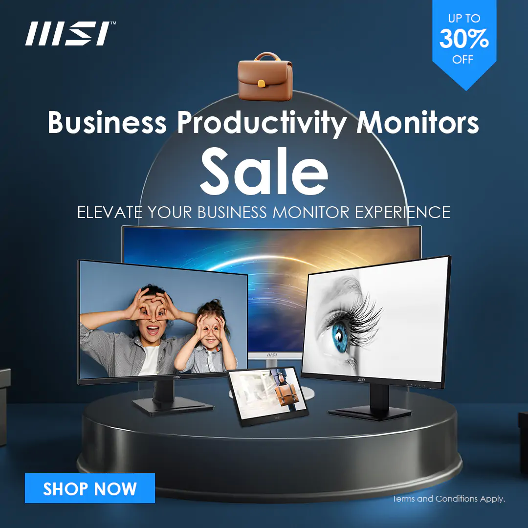 MSI PRO Monitors Black Friday Sale 2025 | Up to 40% Off Home & Business Displays