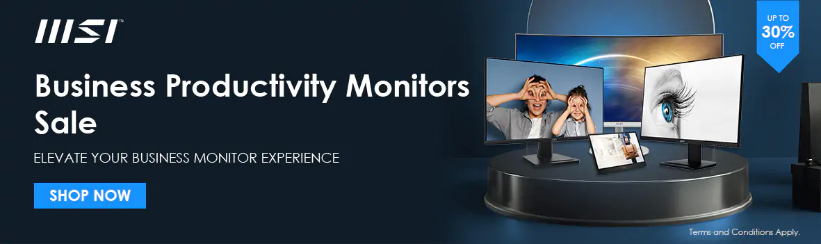 MSI PRO Monitors Black Friday Sale 2025 | Up to 40% Off Home & Business Displays