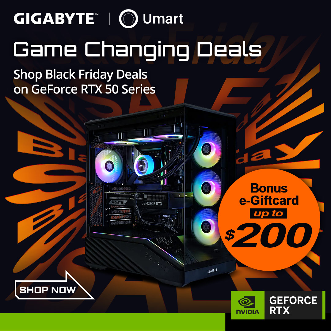 Game Changing Deals | Shop Black Friday Deals on Gigabyte GeForce RTX 50 Series