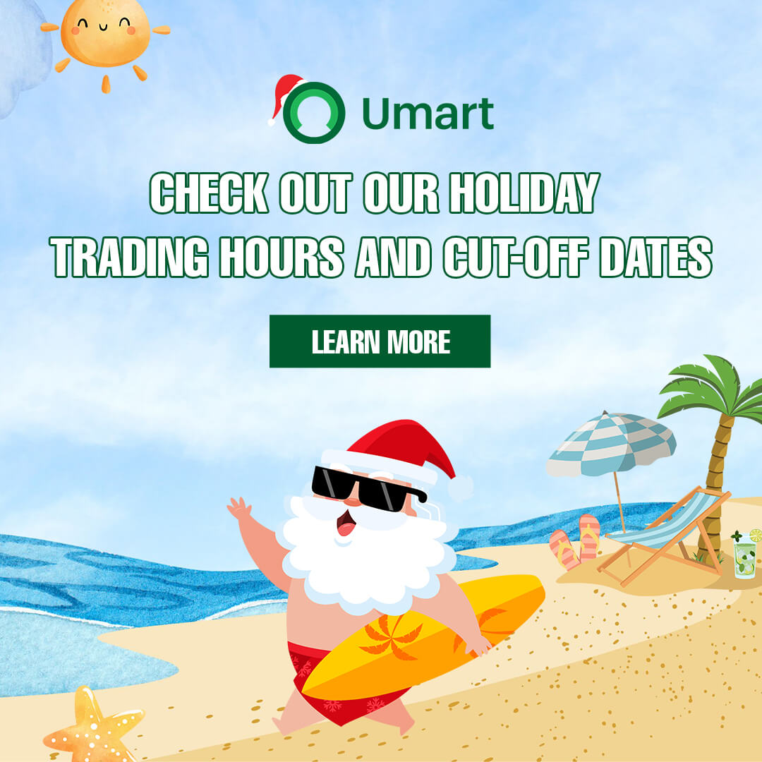 Umart Holiday Trading Hours & Order Cut-off Information (2025–2026)