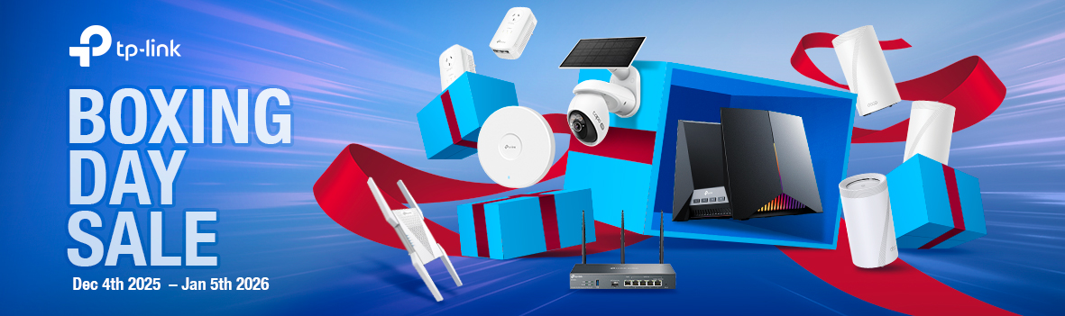 TP-Link Boxing Day Sale 2025 | Big Savings on WiFi, Mesh & Smart Home