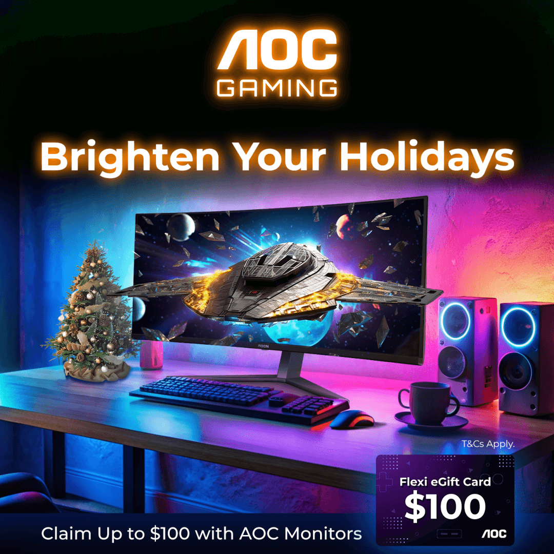 Claim Up to $100 Bonus eGift Card on Eligible AOC Monitors