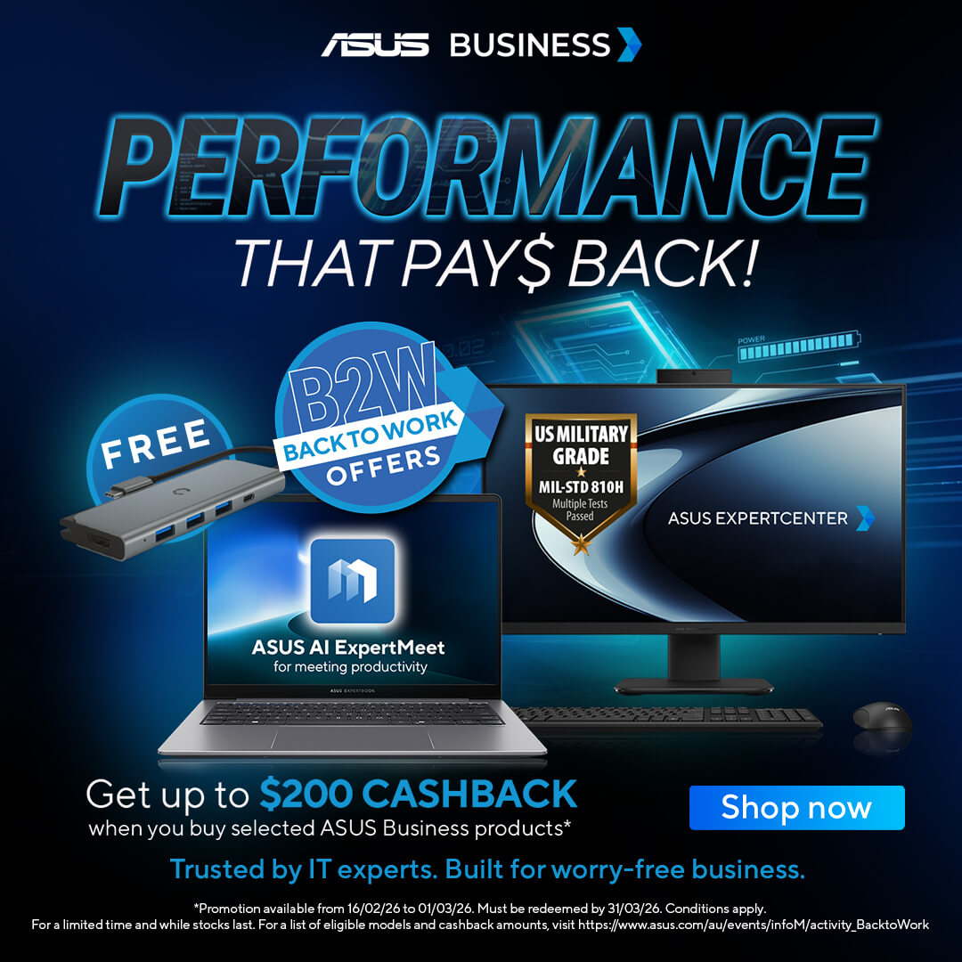 Get Up to $200 Cashback with Select ASUS ExpertBook or ExpertCenter Product