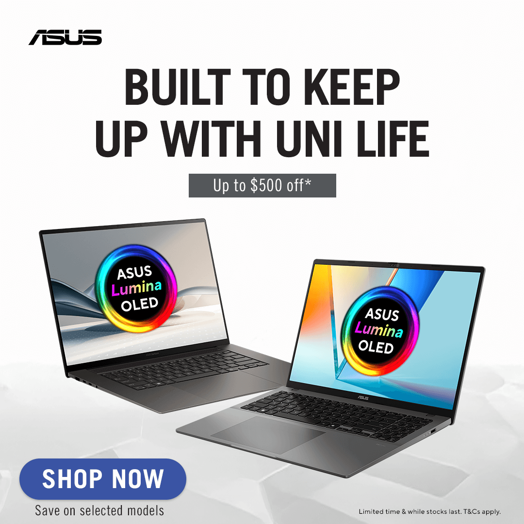 Upgrade Your Uni Life: ASUS Vivobook & Zenbook Sale | Save Up to 20%