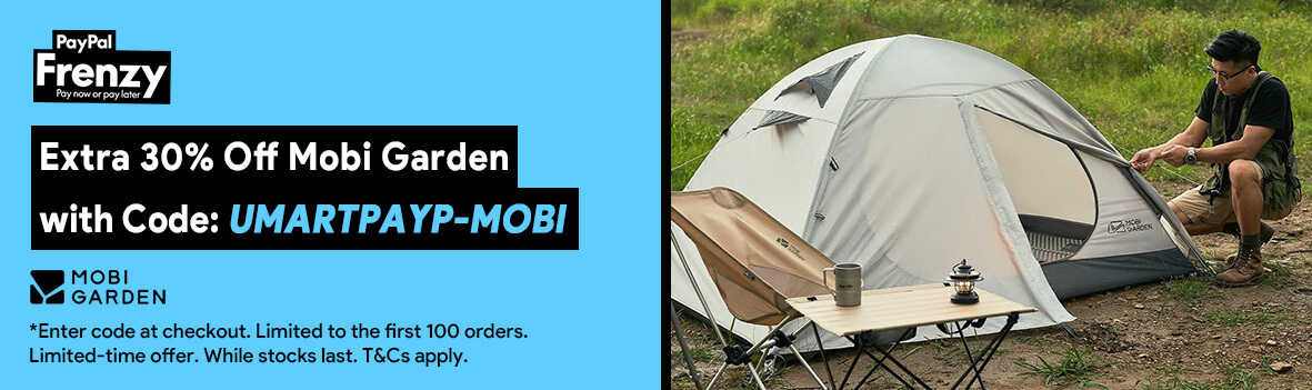 Extra 30% Off Mobi Garden with Code UMARTPAYP-MOBI
