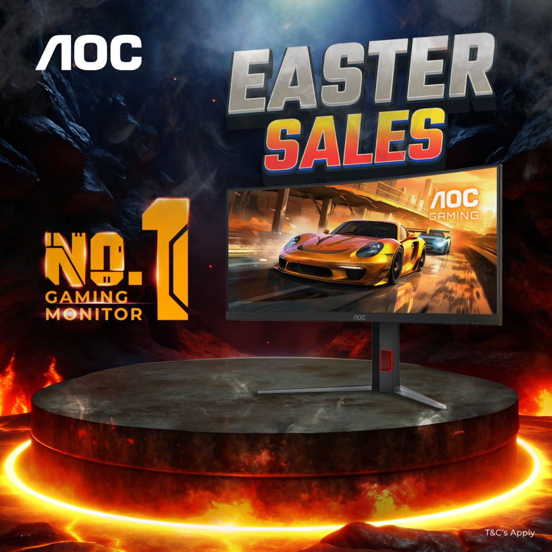 AOC Monitor Easter Sale 2026
