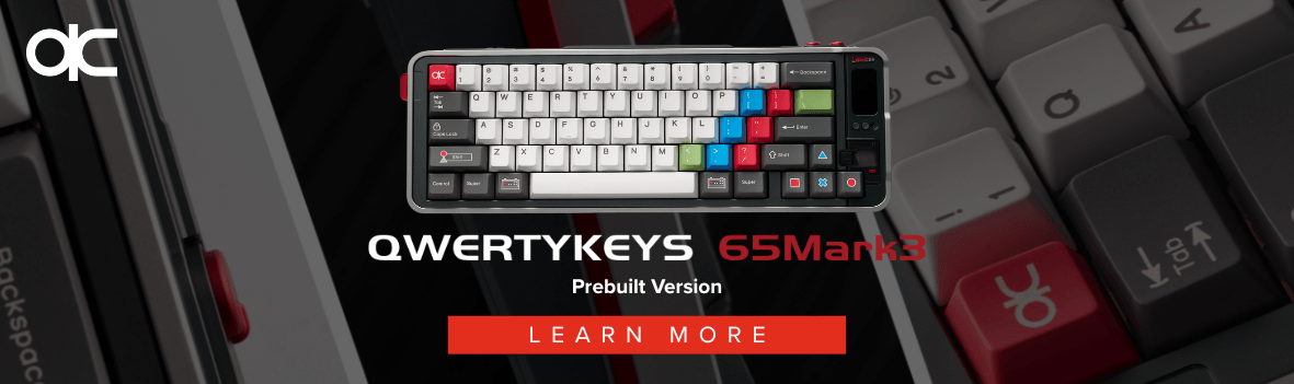 Pre-Order Qwertykeys Keyboards | QK65 MK3, QK80Mk2 & HEX80 8K HE