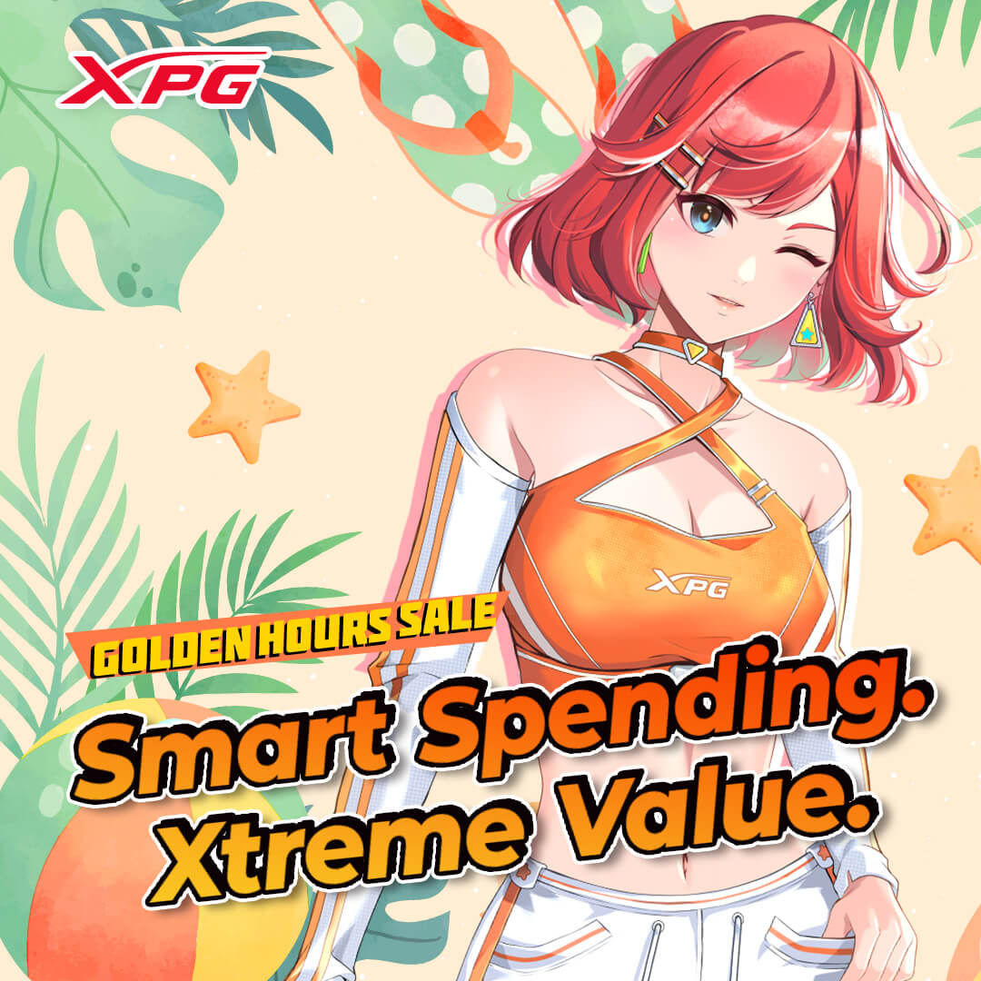 XPG Gaming Gear Sale – Golden Hours Deals on SSD, RAM & Accessories
