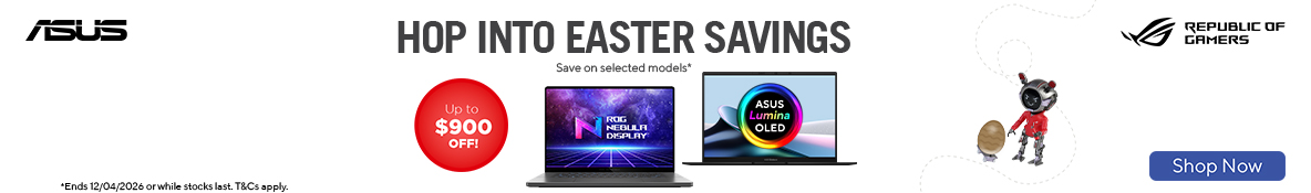 ASUS Laptop Easter Sale | Save Up to $1,300 on Selected ASUS Laptops