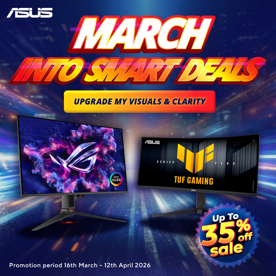 Epic ASUS Gaming Monitor Sale | Save Big on ROG & TUF Displays