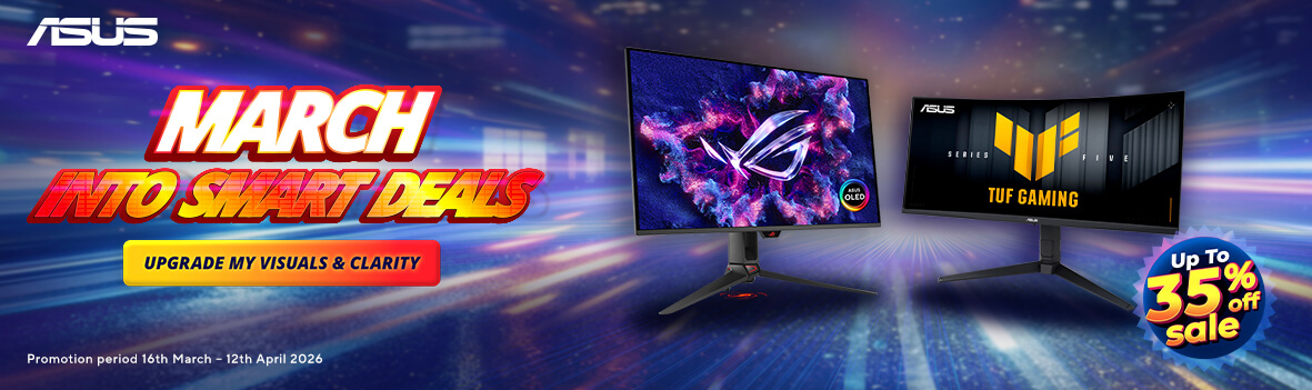 Epic ASUS Gaming Monitor Sale | Save Big on ROG & TUF Displays