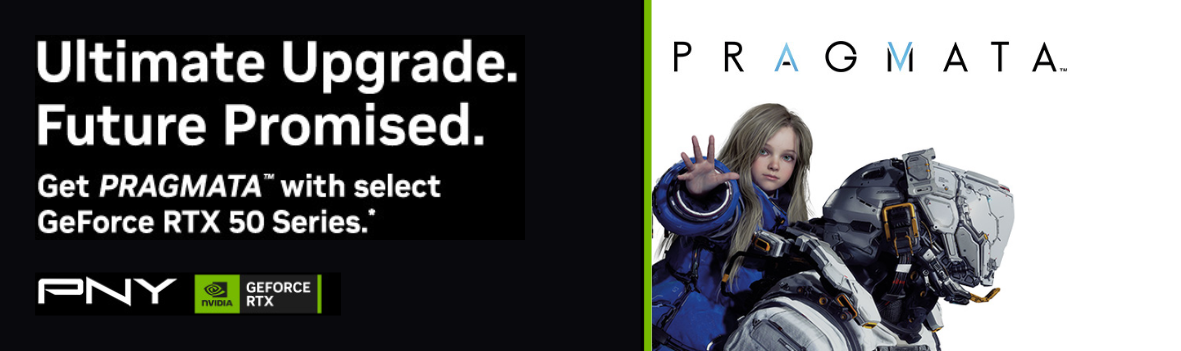 Claim Your Free PRAGMATA™ Key with PNY RTX 50 Series