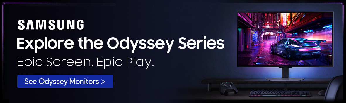 Unleash Epic Play with Samsung Odyssey Series