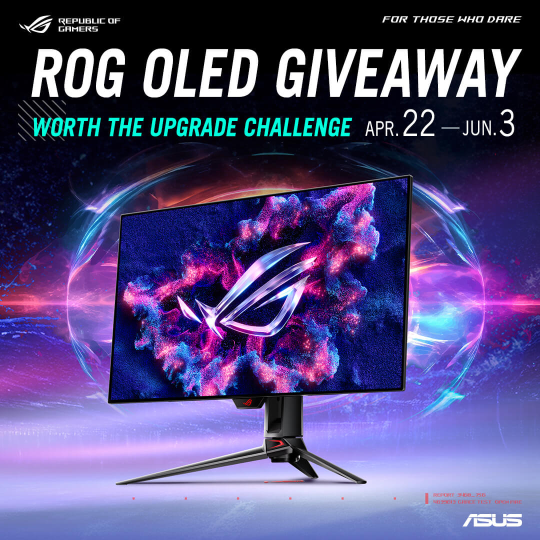 Enter the ASUS ROG OLED Giveaway | Win Big with ASUS