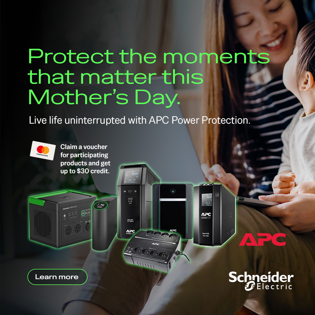 Get Up to $30 Credit on APC Power Protection This Mother's Day