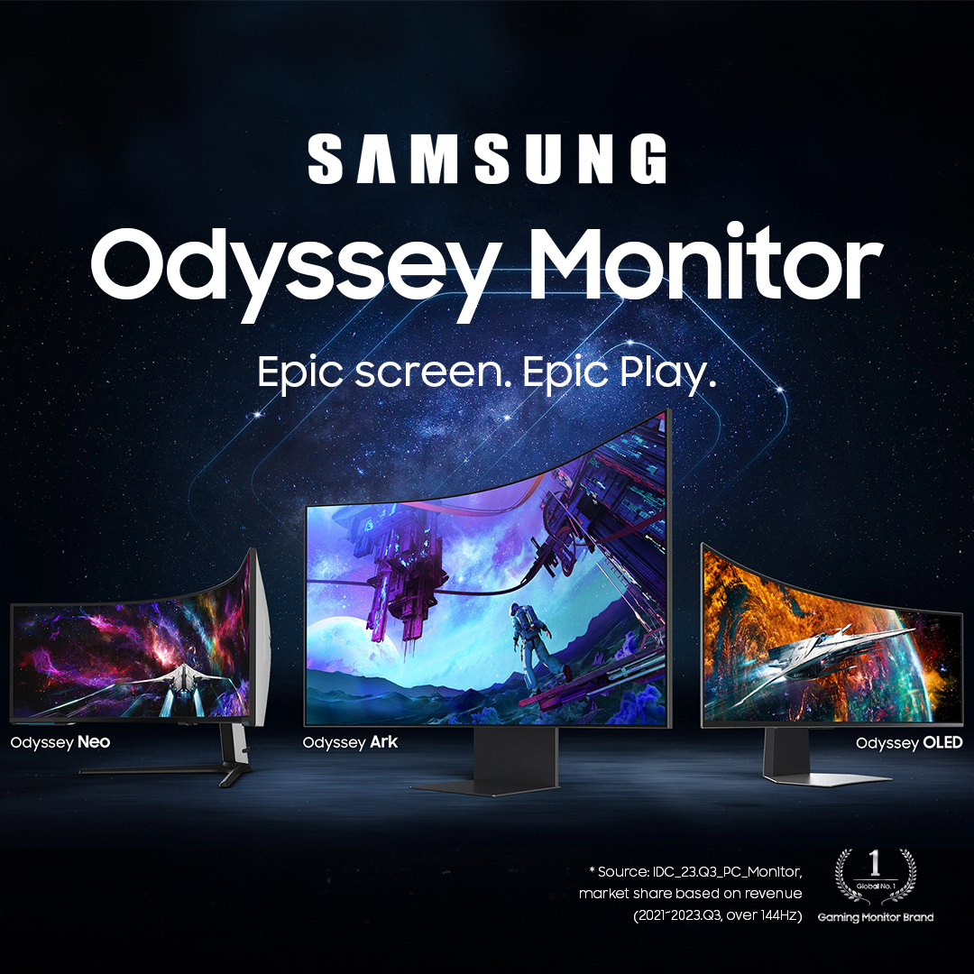 Unleash Epic Play with Samsung Odyssey Series | Up to 35% Off
