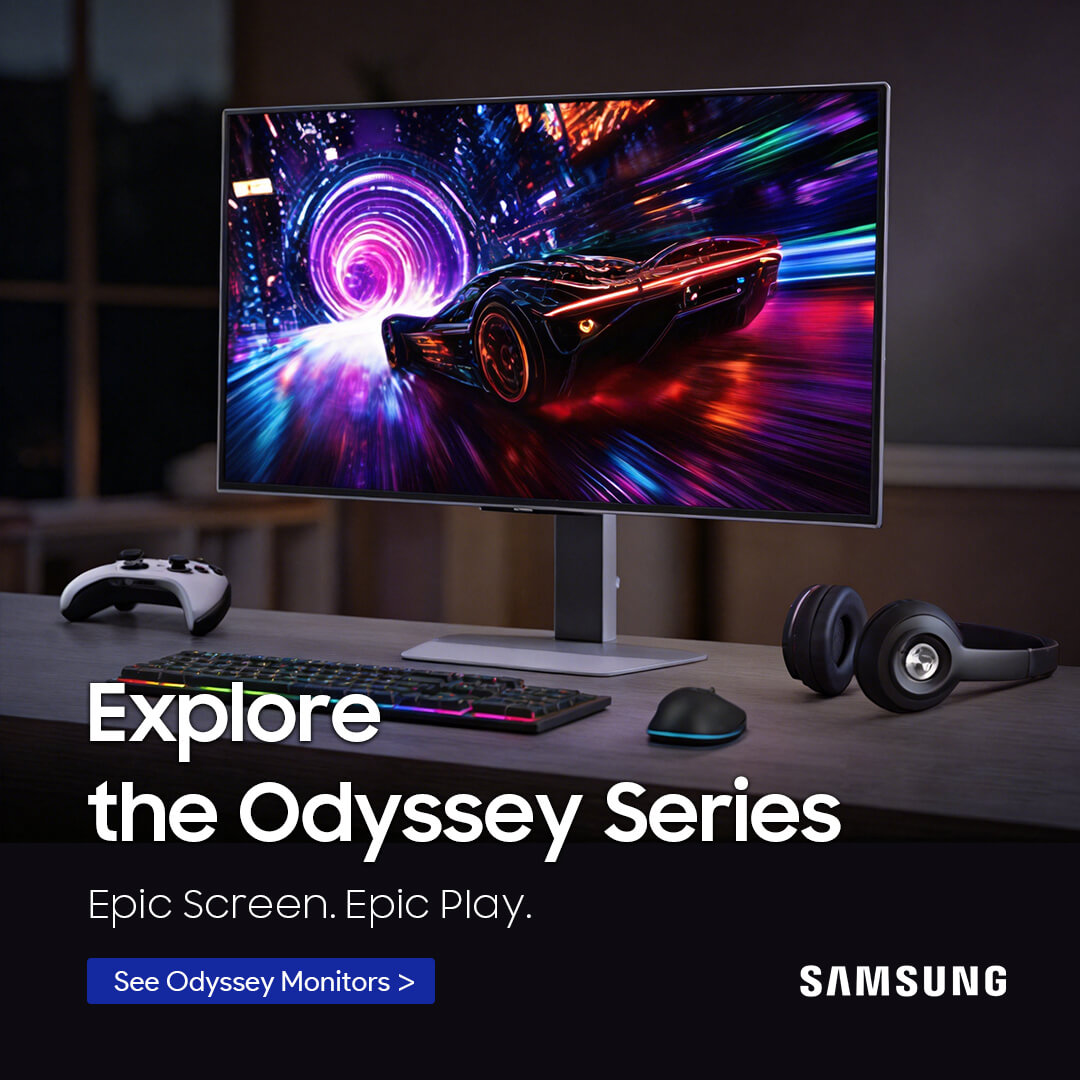 Unleash Epic Play with Samsung Odyssey Series