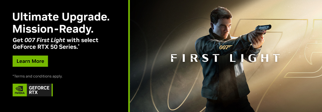 Get 007 First Light with Select GeForce RTX 50 Series