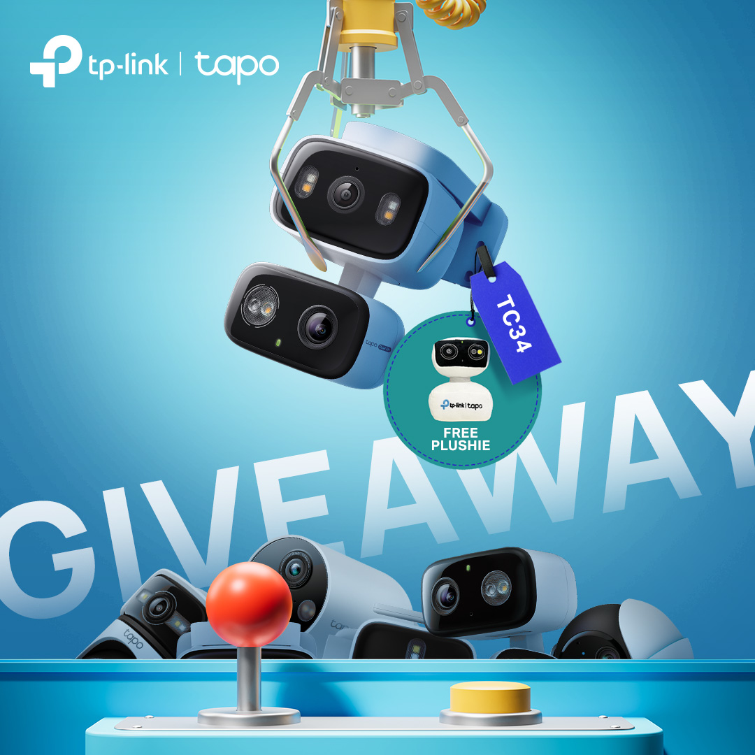 Chance to Win a TP-Link TC34 Indoor/Outdoor Dual Lens Pan/Tilt Security Camera This EOFY