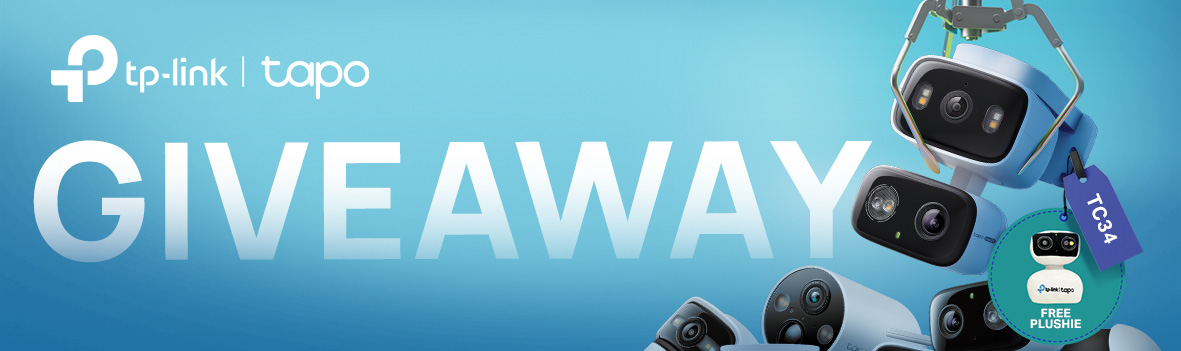 Chance to Win a TP-Link TC34 Indoor/Outdoor Dual Lens Pan/Tilt Security Camera This EOFY