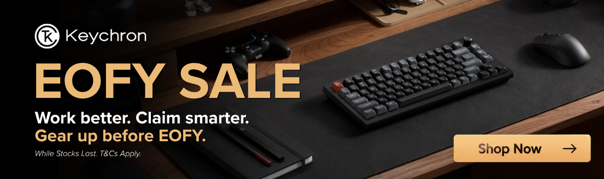 Keychron EOFY Sale | Elevate Your Work & Play Setup with Premium Mechanical Keyboards