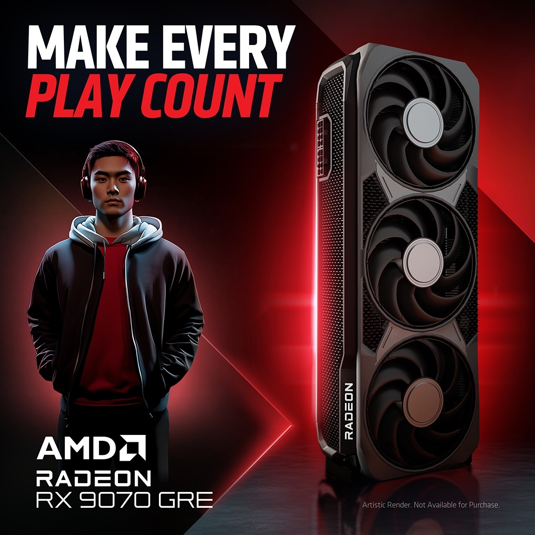 Make Every Play Count with AMD Radeon RX 9000 Series Graphics Cards