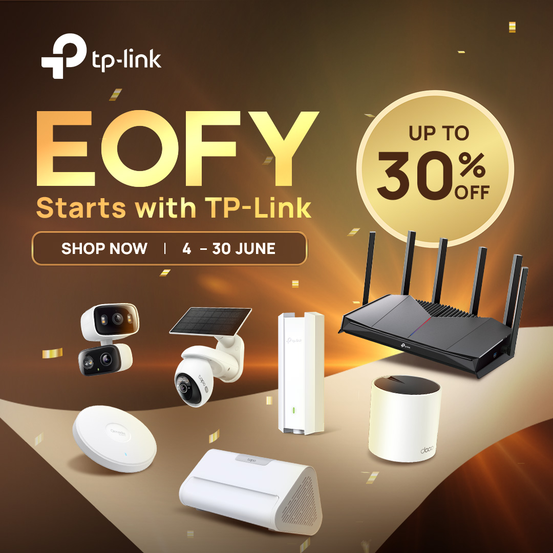 TP-Link EOFY Massive Sale 2026 | Home & Business Networking Deals