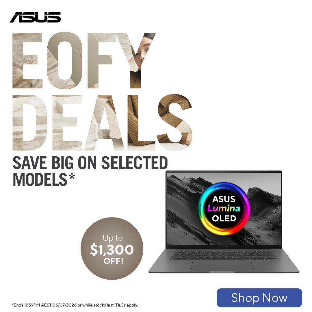 ASUS Lifestyle Laptop EOFY Sale 2026