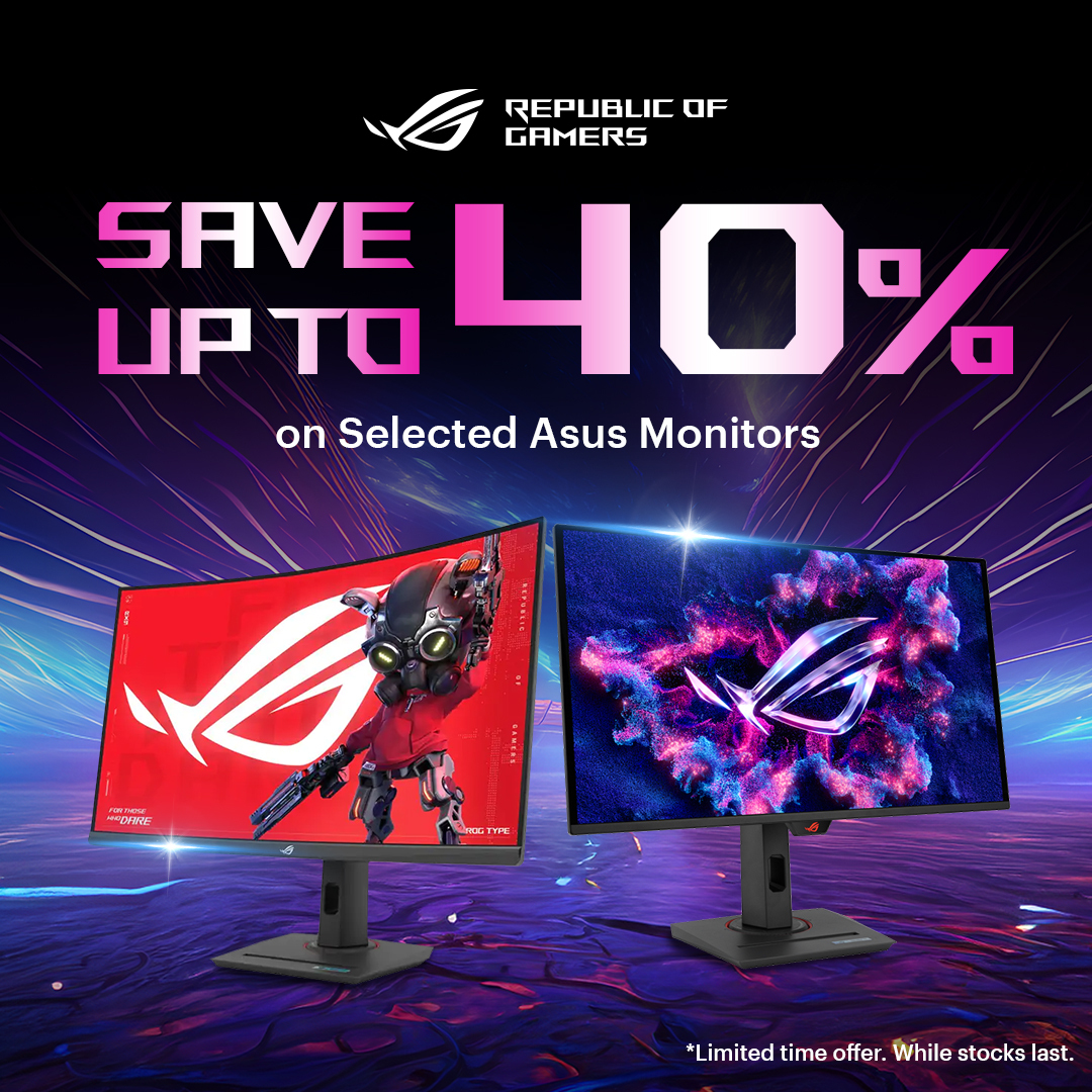 ASUS ROG Monitors EOFY Sale | Up to 40% Off