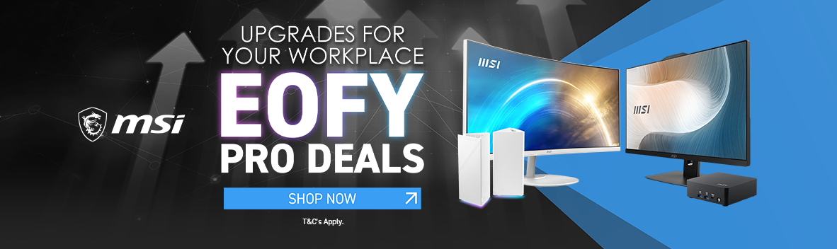 MSI EOFY Pro Deals 2026: Save Up to 50% on Monitors, All-in-One PCs & Mesh Wi-Fi