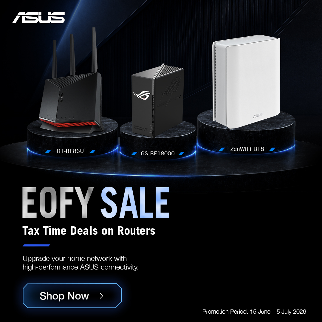 ASUS Networking Devices EOFY Sale | Up to $150 Off