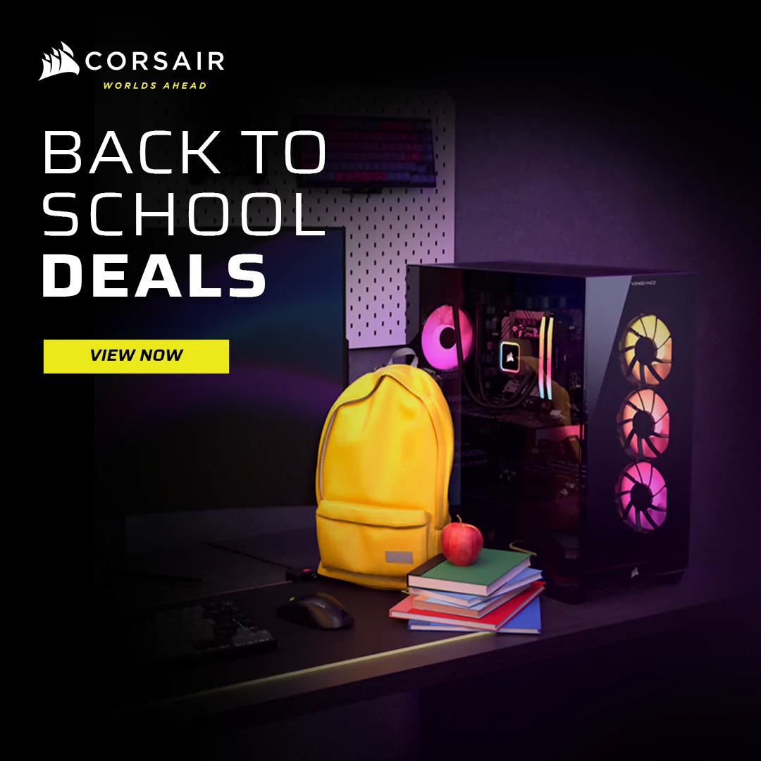 Corsair Back to School Flash Sale 2026 