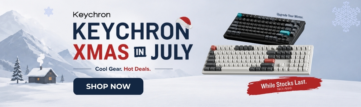 Keychron Xmas in July Sale – Premium Mechanical Keyboards at Special Prices