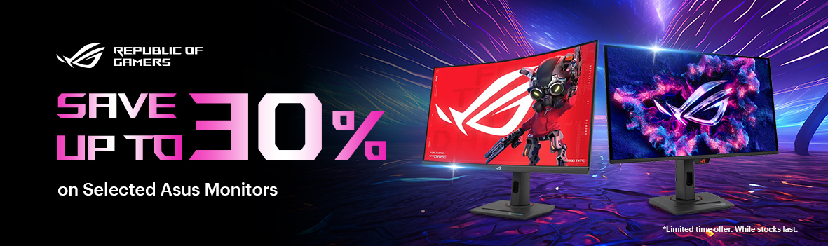 ASUS Monitor Deals | Gaming & LCD Monitors from $89