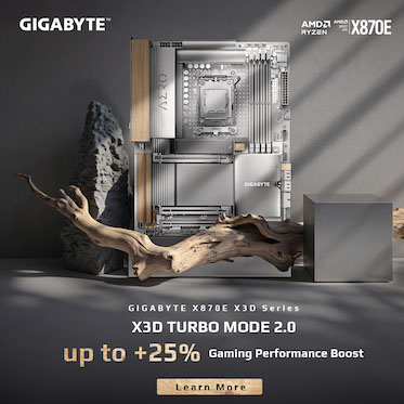 Unleash Next-Level Gaming with GIGABYTE X870E X3D Motherboards