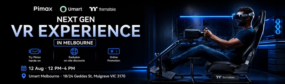 Pimax x Umart x Thermaltake VR Experience – Melbourne