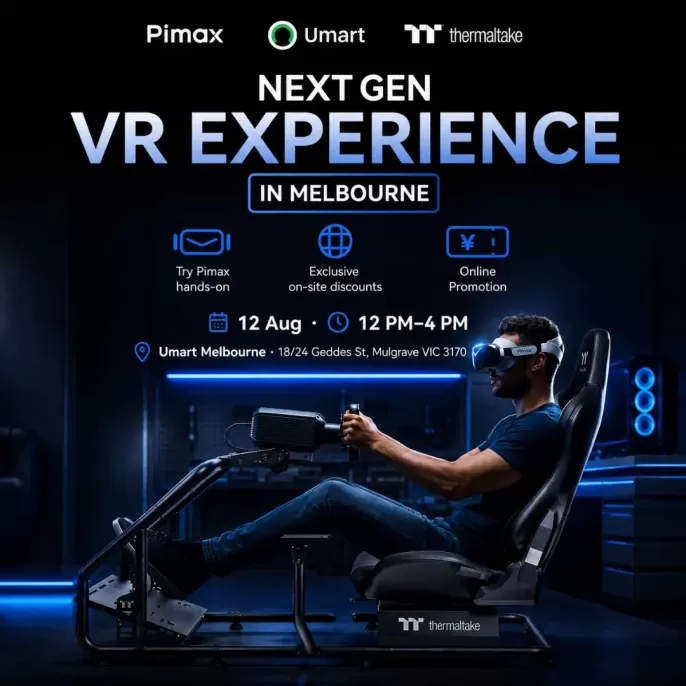 Pimax x Umart x Thermaltake VR Experience – Melbourne