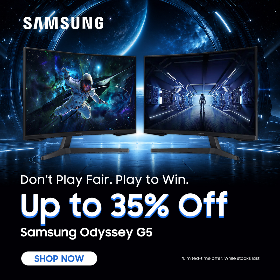 Save Up to 35% on Samsung Odyssey G5 Monitors