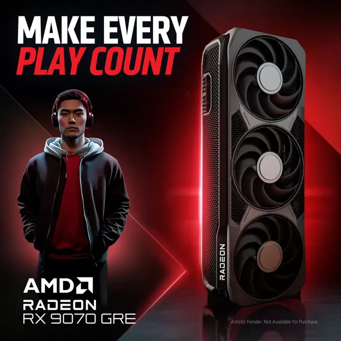 Dominate Every Play with AMD Radeon RX 9000 Series Graphics Cards
