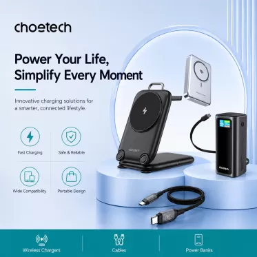 Choetech｜Fast Chargers, Power Banks & Charging Cables for Everyday Life