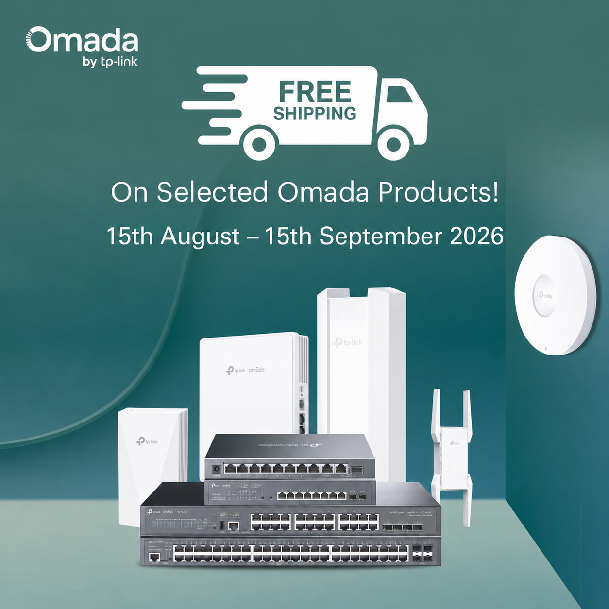 Free Shipping on Select TP-Link Omada Routers & Gateways