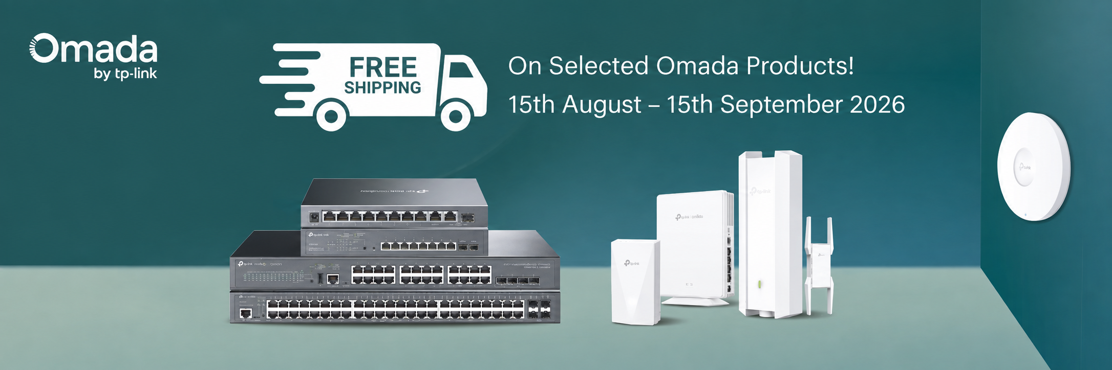 Free Shipping on Select TP-Link Omada Routers & Gateways