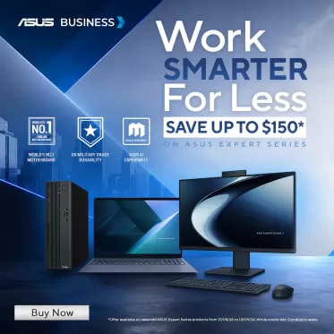 Save Up to $150 | ASUS Expert Series Business PCs & Monitors | Work Smarter For Less