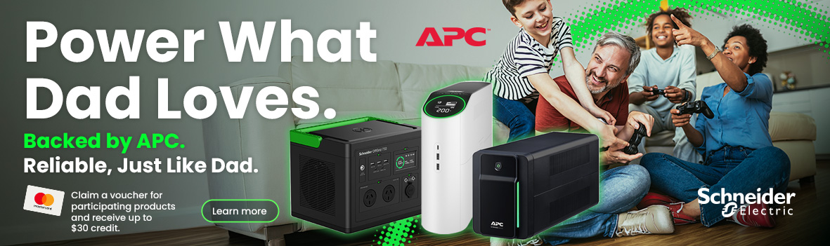 APC Father's Day Promotion | Claim Up to $30 Voucher with Select APC UPS