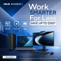 Save Up to $150 | ASUS Expert Series Business PCs & Monitors | Work Smarter For Less
