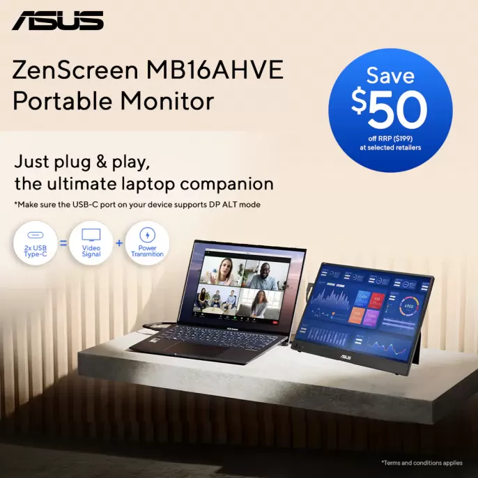Bundle Up and Save an Extra $50 on Select Laptop and Monitor Bundles 