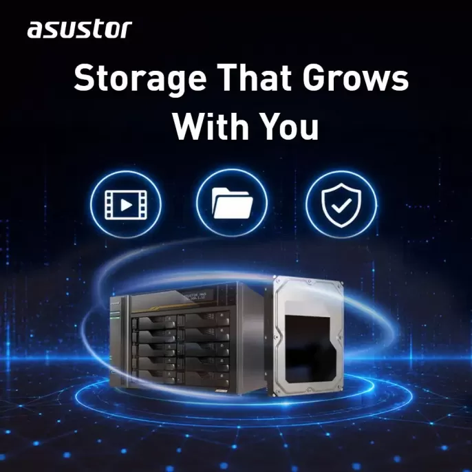 Asustor Tower & Mini Desktop NAS | Reliable Network Storage Solutions