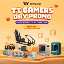 Thermaltake TT Gamers Day Promo | Up to 45% Off Selected Gaming Gear